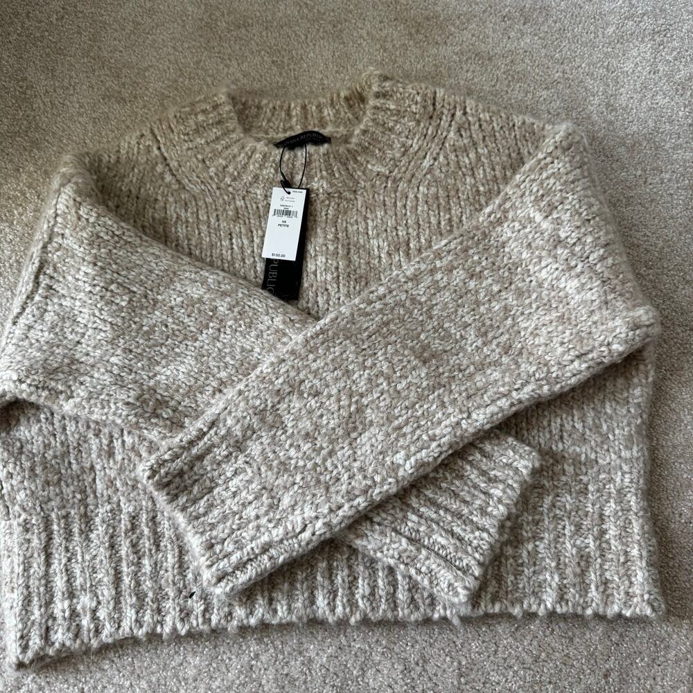 Banana Republic crop mock-neck Sweater